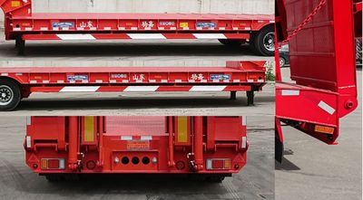 Yangjia  LHL9381TDP Low flatbed semi-trailer