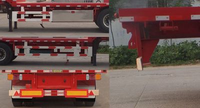 Yijun brand automobile YJP9400TPBE Flat transport semi-trailer