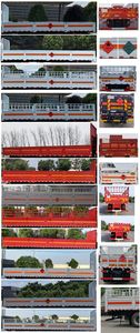 Dongfeng  DFV5263TQPGP6D Gas cylinder transport vehicle