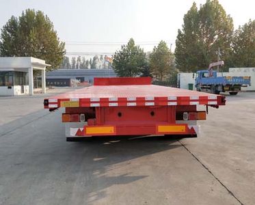 Kaida Hongye  WKD9400TDP Low flatbed semi-trailer