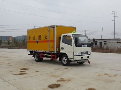 Jiangte brand automobiles JDF5040XFWE5 Corrosive goods box transport vehicle