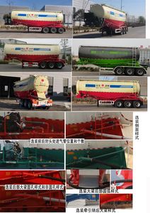 Huayuda  LHY9401GFL45 Medium density powder material transportation semi-trailer