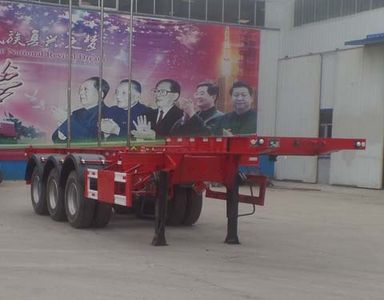 Liangyun brand automobile SLY9380TJZE Container transport semi-trailer