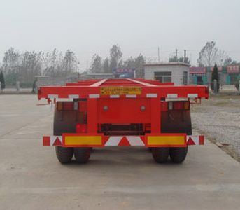 Xinke brand automobiles LXK9400TJZG Skeleton container transport semi-trailer