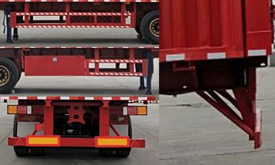 Xinyangda brand automobiles LXY9400XYK Wing opening box semi-trailer