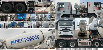 Ruijiang  WL5319GJBCQNA4D Concrete mixing transport vehicle