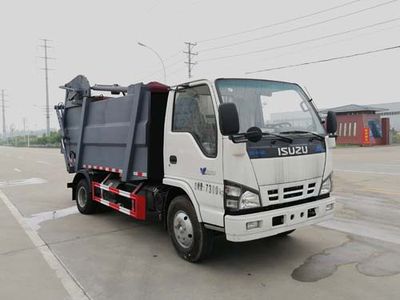 Chusheng  CSC5073ZYSW6 Compressed garbage truck