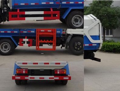 Jianglingjiang Special Brand Automobile JMT5040ZDJXGD2 Compressed docking garbage truck