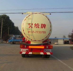 Haotong  LWG9401GFLZ Low density powder material transportation semi-trailer