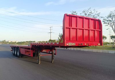 Qijing  QHV9400TPB Flat transport semi-trailer