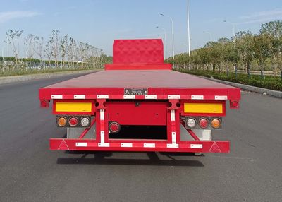 Qijing  QHV9400TPB Flat transport semi-trailer