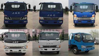 Huatong brand automobiles HCQ5046CCYHF5 Grate type transport vehicle