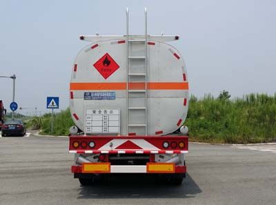 Cheng Liwei  CLW9404GRYL Aluminum alloy flammable liquid tank transport semi-trailer