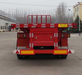 Huayue Xing brand automobiles FNZ9402ZZXP Flat dump semi-trailer