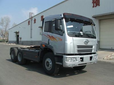 Jiefang Automobile CA4252P21K2T1CE Flat headed diesel semi-trailer tractor