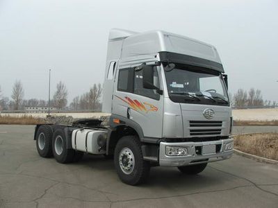 Jiefang Automobile CA4252P21K2T1CE Flat headed diesel semi-trailer tractor