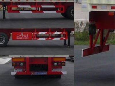 Juntong  JTM9400XXY Box transport semi-trailer