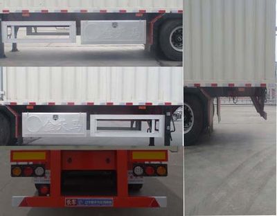 Juntong  JTM9400XXY Box transport semi-trailer