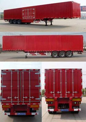 Huajun  ZCZ9400XXYHJD Box transport semi-trailer