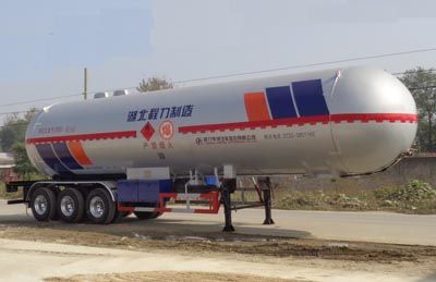 Cheng Liwei  CLW9406GYQC Semi trailer for liquefied gas transportation