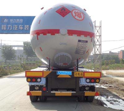 Cheng Liwei  CLW9406GYQC Semi trailer for liquefied gas transportation