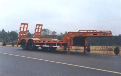 Lingguang  AP9280TDP Low flatbed semi-trailer