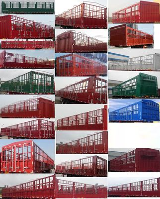 Shengchuan Da brand automobiles HSF9371CCY Gantry transport semi-trailer