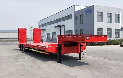 Yongsheng Automobile LYS9352TDP Low flatbed semi-trailer