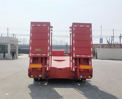 Yongsheng Automobile LYS9352TDP Low flatbed semi-trailer