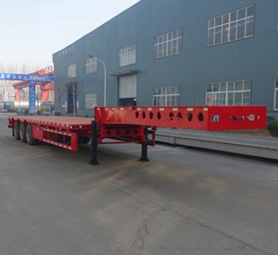 Minghang  ZPS9400TDP Low flatbed semi-trailer