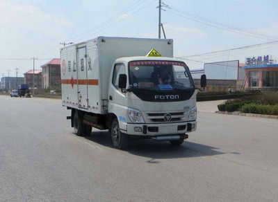 Foton  BJ5049XRQA1 Flammable gas box transport vehicle