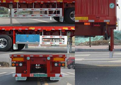 Tianjun Dejin brand automobiles TJV9402CCYH Gantry transport semi-trailer