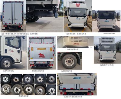 Jiangling Motors JX5044XLCTGB2BEV Pure electric refrigerated truck