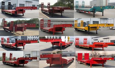 Liangshan Tiantong  LML9401TDP Low flatbed semi-trailer