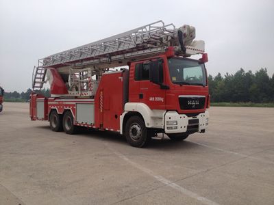 Shangge  SGX5290JXFDG43 Climbing platform fire truck