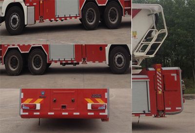 Shangge  SGX5290JXFDG43 Climbing platform fire truck