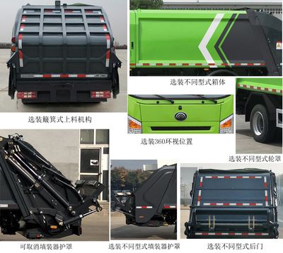 Yutong  YTZ5100ZYSD0BEV Pure electric compression garbage truck