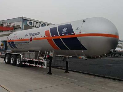 Hongtu  HT9409GYQB4 Semi trailer for liquefied gas transportation