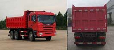 Jianghuai brand automobiles HFC3256K3R1LT Dump truck