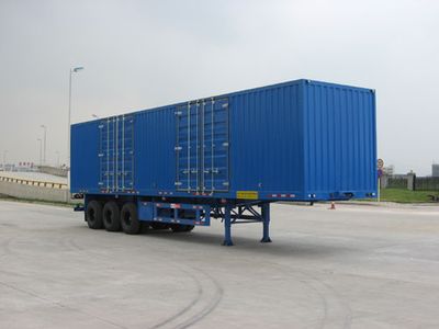 Hong Kong and Guangdong  HSD9391XXY Box transport semi-trailer