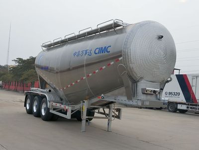 Mastercard SDW9402GFLB Aluminum alloy medium density powder material transportation semi-trailer