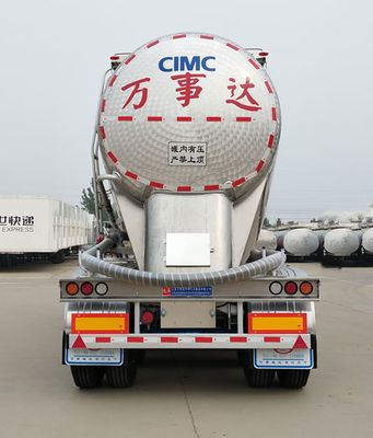 Mastercard SDW9402GFLB Aluminum alloy medium density powder material transportation semi-trailer