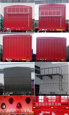 Junwang  WJM9409CCY Gantry transport semi-trailer