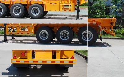 Hong Kong and Guangdong  HSD9403TJZG Container transport semi-trailer