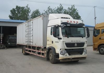 Haowo  ZZ5187XXYN711GE1 Box transport vehicle