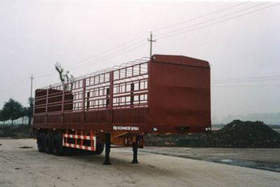 Huatong brand automobiles HCQ9400CSY Gantry transport semi-trailer