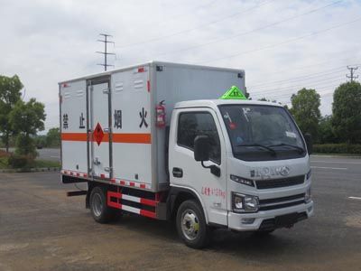 Jiangte brand automobiles JDF5040XRQSH6 Flammable gas box transport vehicle