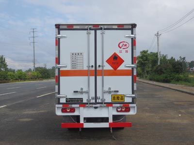 Jiangte brand automobiles JDF5040XRQSH6 Flammable gas box transport vehicle