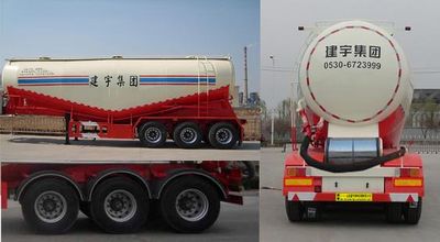 Zhongyun  YFZ9401GFLZY Low density powder material transportation semi-trailer