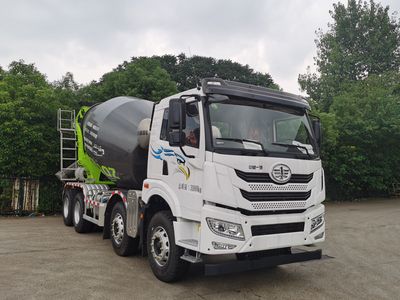 Zhonglian Automobile ZLJ5312GJBJW7F Concrete mixing transport vehicle